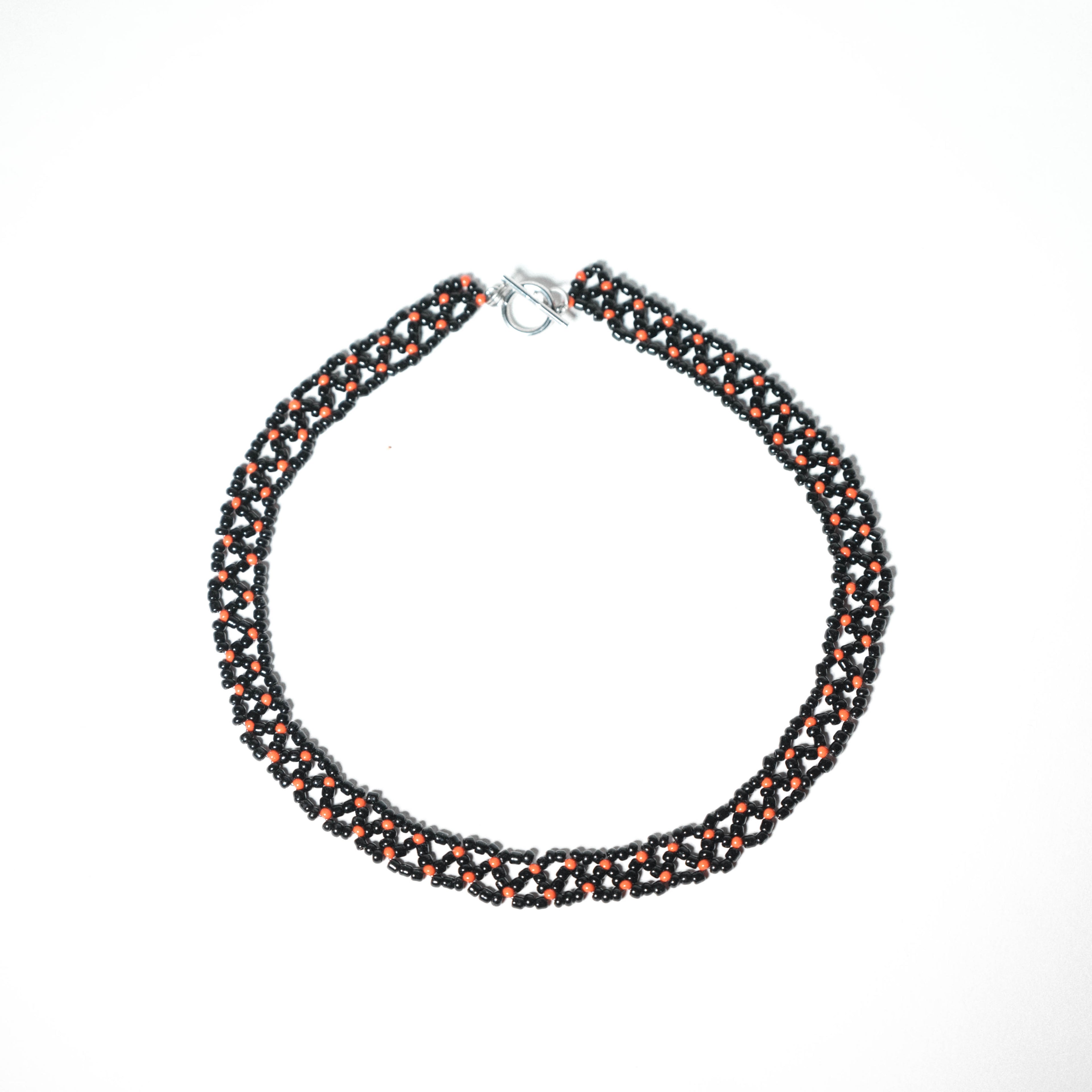 Rouge et noir one size chocker