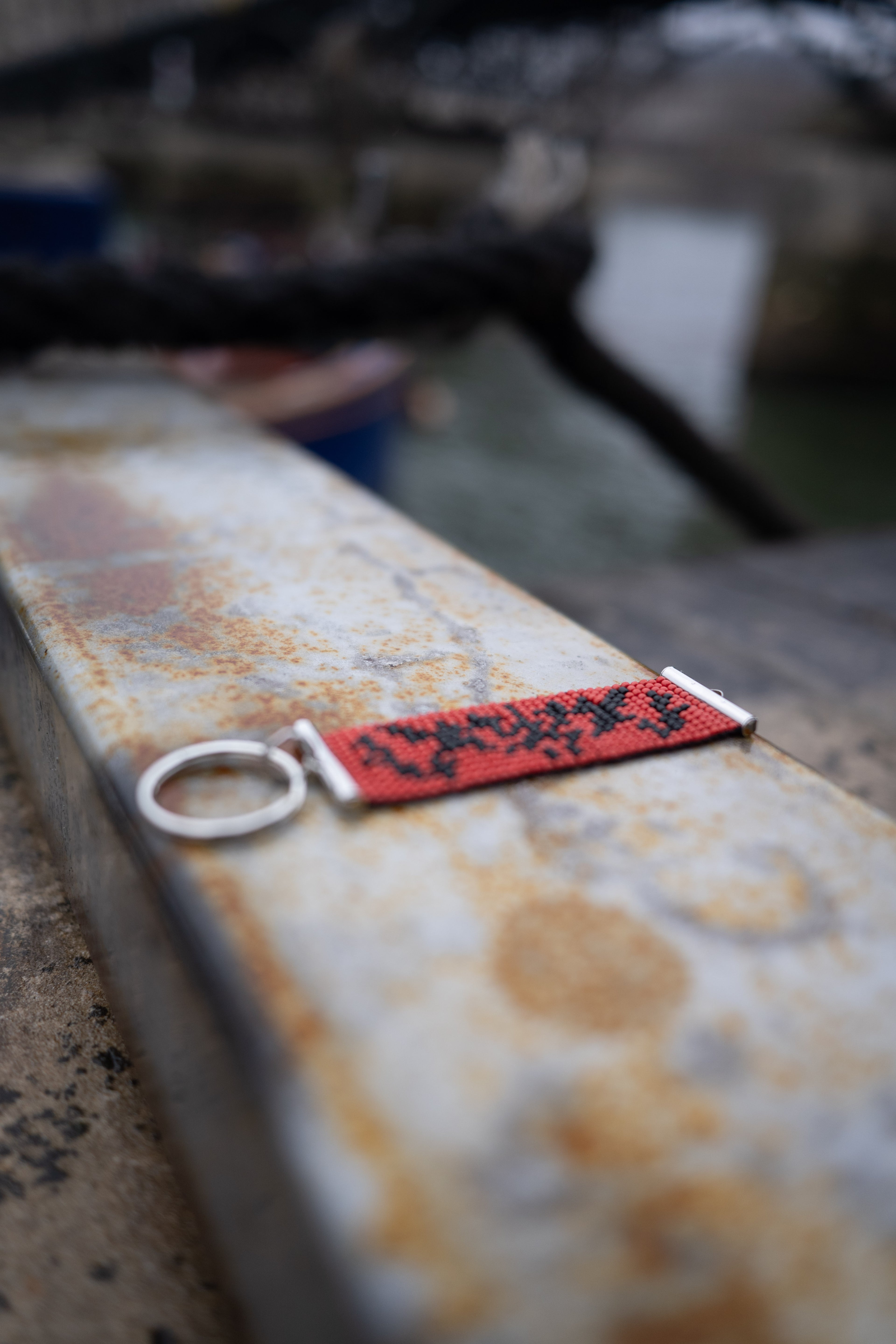 !!! Key chain 666 red