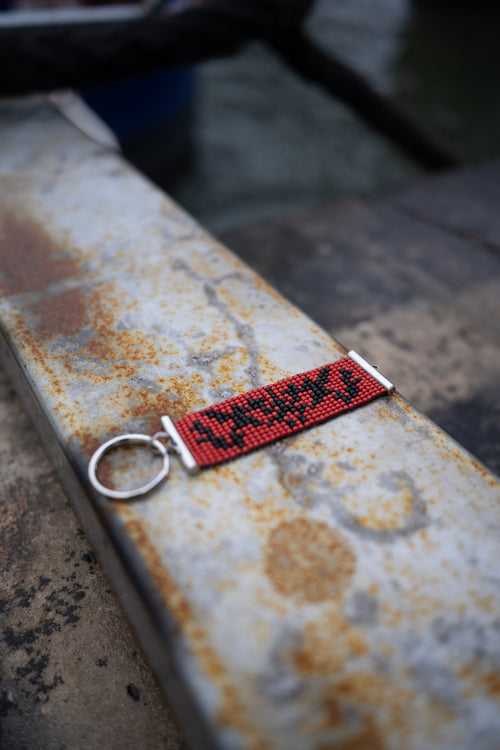 !!! Key chain 666 red