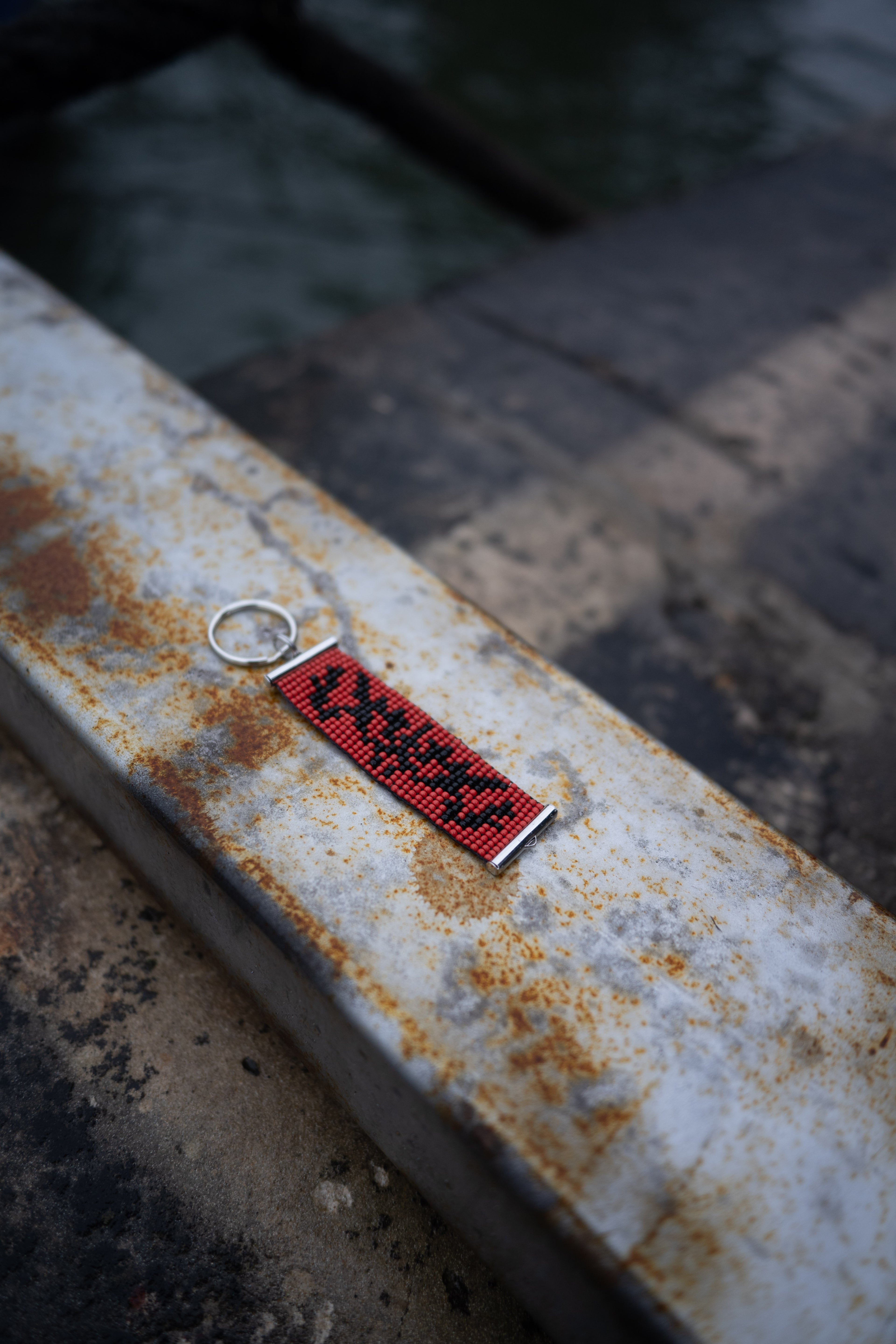 !!! Key chain 666 red