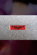 !X! Key chain red/black